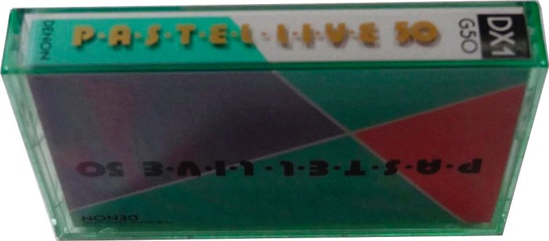 Compact Cassette Denon DX1 50 "Pastel Live G50" Type I Normal 1984 Japan