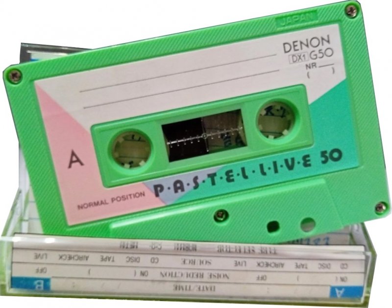 Compact Cassette: Nippon Columbia / Denon Denon - DX1 Pastel Live 50