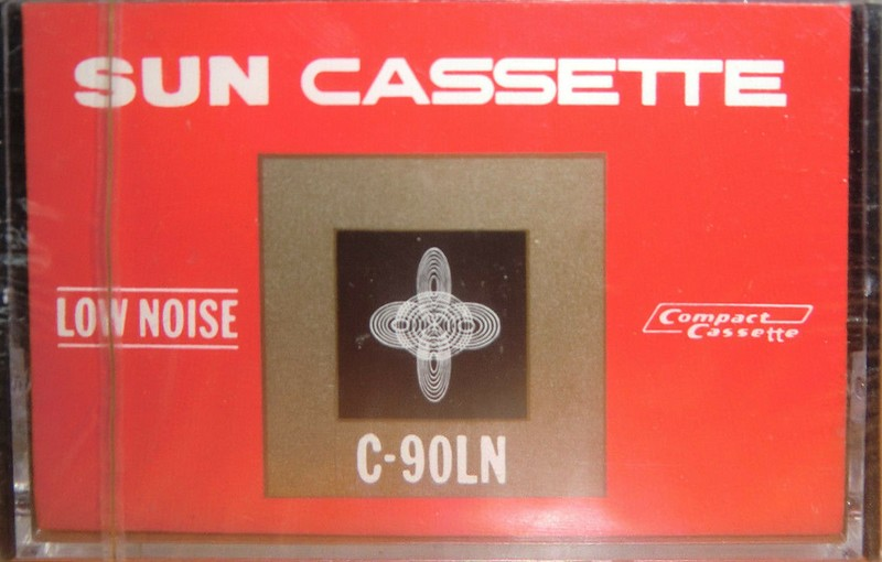 Compact Cassette Sun LN 90 Type I Normal 1972 Hong Kong