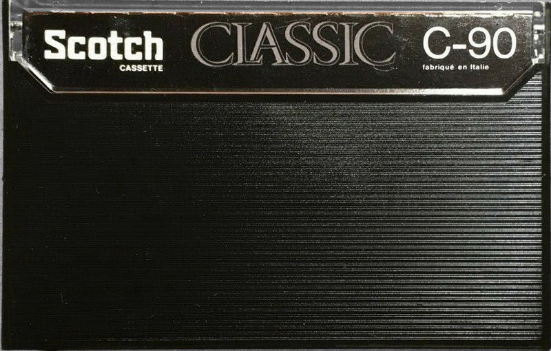 Compact Cassette Scotch Classic 90 Type III Ferro Chrome 1977 Europe