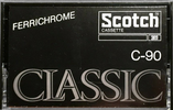 Compact Cassette Scotch Classic 90 Type III Ferro Chrome 1977 Europe