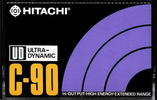 Compact Cassette Hitachi UD 90 Type I Normal 1974 USA