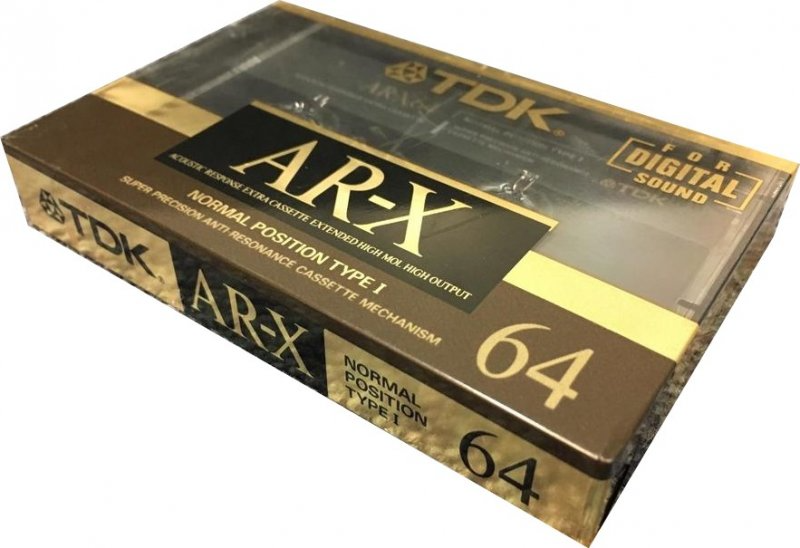 Compact Cassette: TDK  - AR-X 64