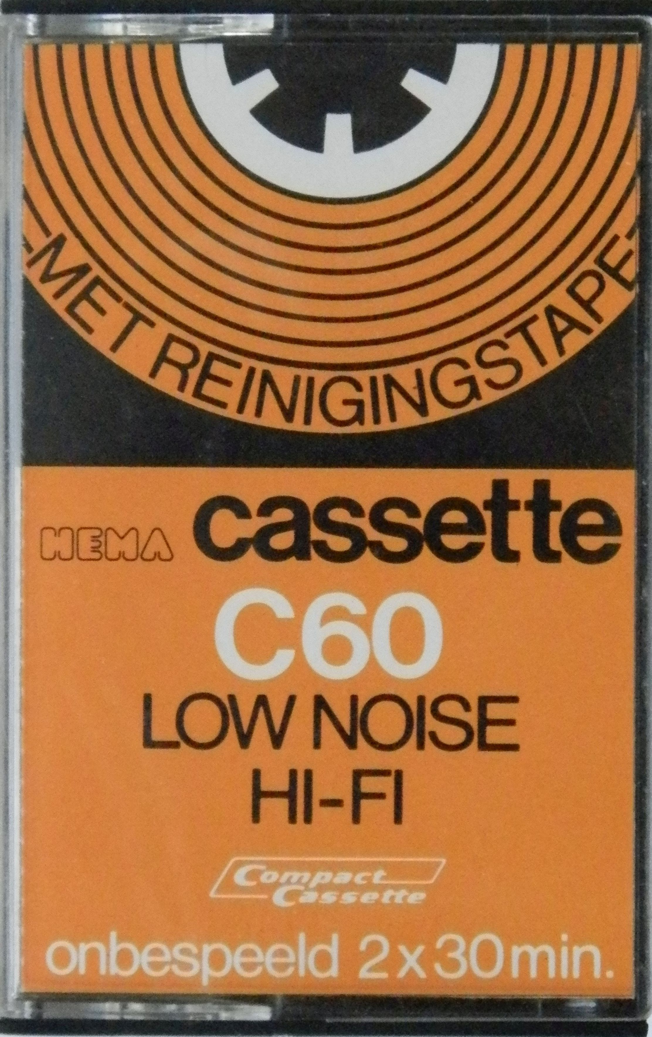 Compact Cassette Hema 60 Type I Normal 1978 Netherlands