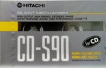 Compact Cassette Hitachi CD 90 "CD-S" Type I Normal 1988 Japan