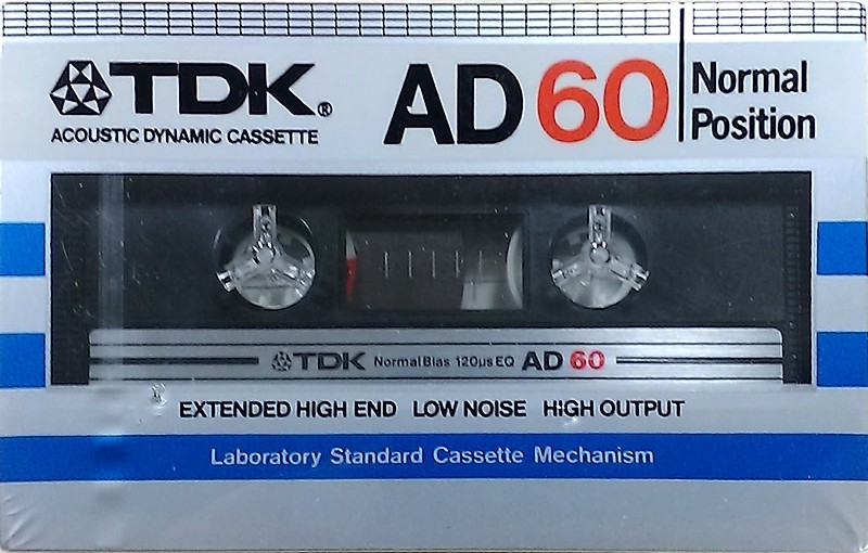 Compact Cassette: TDK  - AD 60