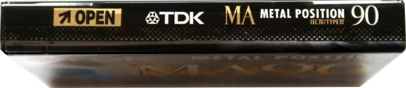 Compact Cassette TDK MA 90 "MA-90" Type IV Metal 1997 Europe
