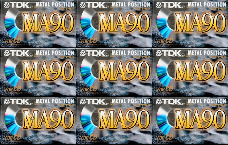 Compact Cassette: TDK  - MA 90