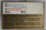 Compact Cassette AGFA Superchrom HDX 90+6 Type II Chrome 1985 Europe