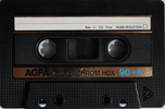 Compact Cassette AGFA Superchrom HDX 90+6 Type II Chrome 1985 Europe