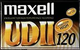Compact Cassette Maxell UDII / UD2 120 "UD2-120(L)" Type II Chrome 2002 Europe