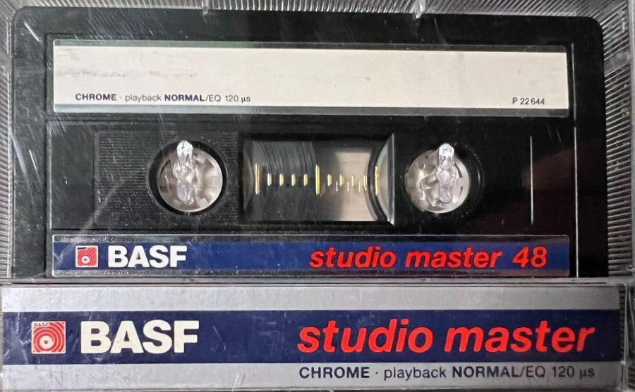 Compact Cassette BASF Studio Master 48 Type I Normal 1988 USA