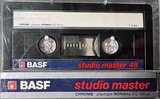 Compact Cassette BASF Studio Master 48 Type I Normal 1988 USA