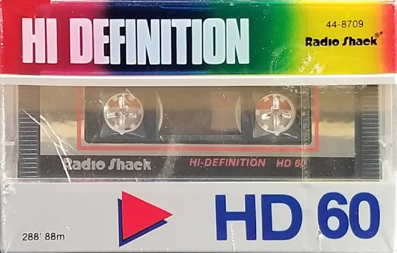 Compact Cassette: Unknown Radio Shack - HD 60