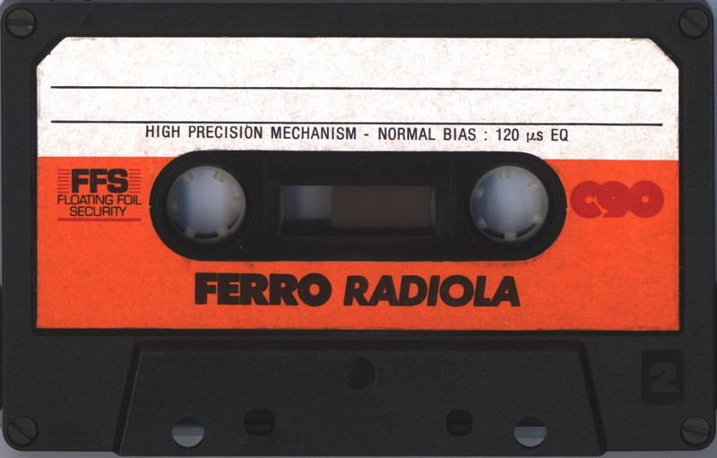 Compact Cassette Radiola Ferro 90 Type I Normal 1981 Europe