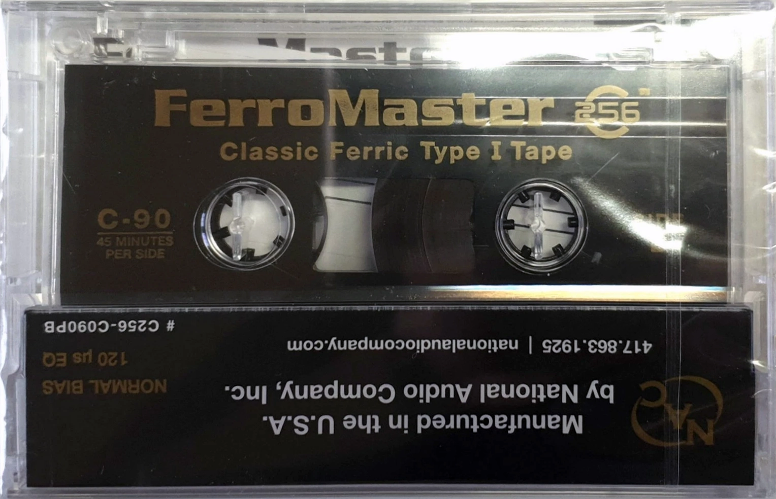 Compact Cassette NAC Ferro Master 256 90 Type I Normal 2018 Worldwide
