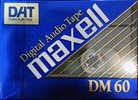 Digital Audio Tape Maxell 60 Type IV Metal 1989 USA
