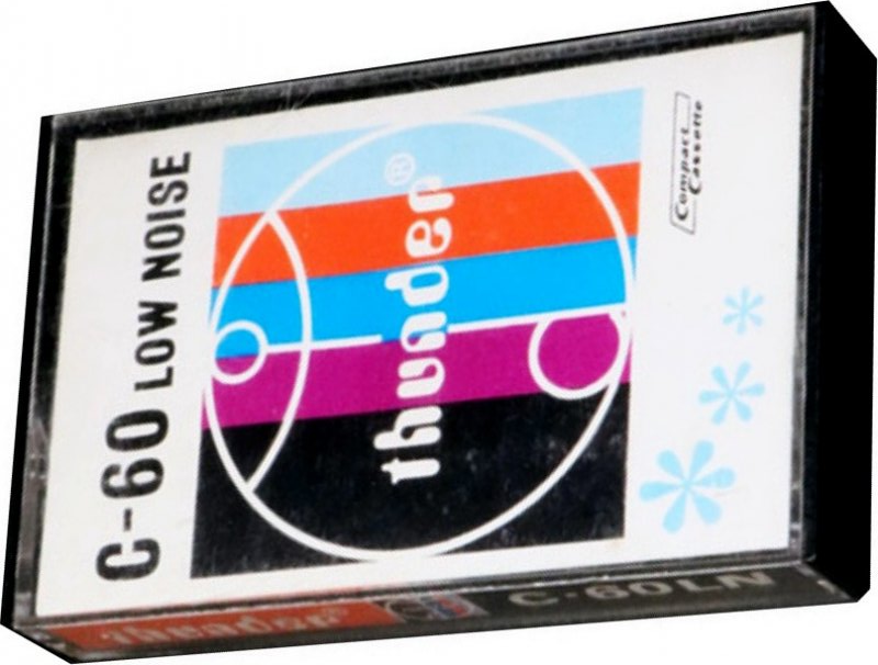 Compact Cassette Thunder 60 Type I Normal 1980 Hong Kong