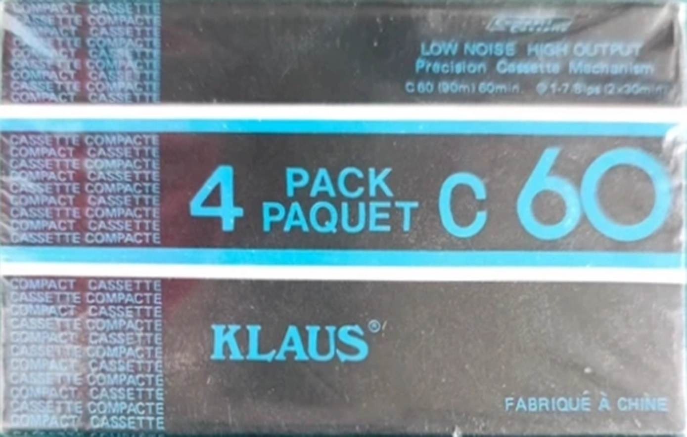 4 pack Klaus 60 Type I Normal 1978 China