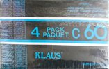 4 pack Klaus 60 Type I Normal 1978 China
