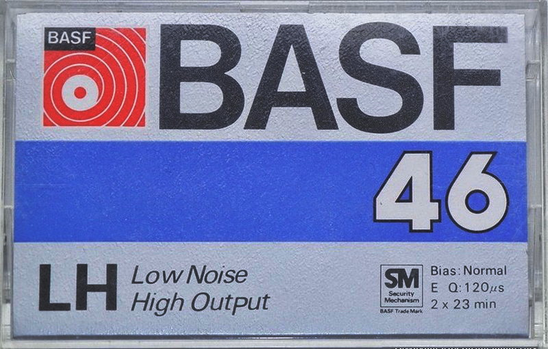 Compact Cassette BASF LH 46 Type I Normal 1978 Japan