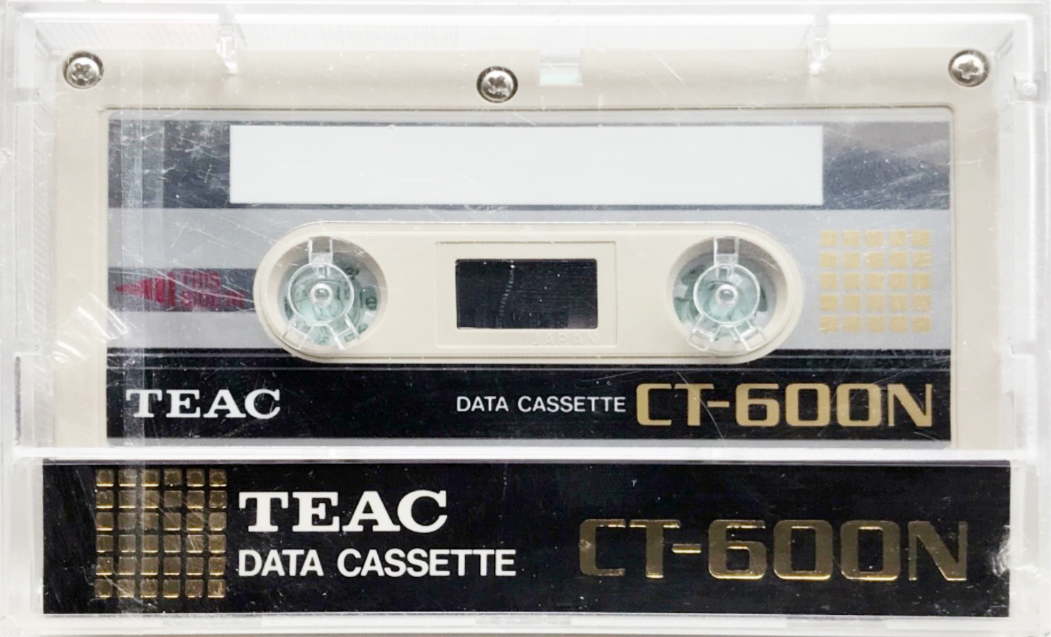 Compact Cassette Teac CT "CT-600N" Computer Cassette 1981 Worldwide