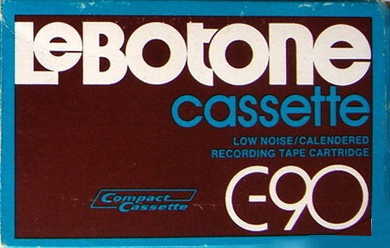 Compact Cassette LeBotone 90 Type I Normal