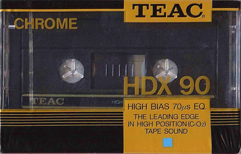 Compact Cassette:  Teac - HDX 90