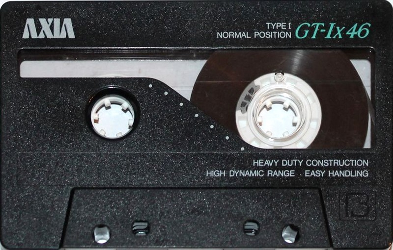 Compact Cassette AXIA GT-Ix 46 Type I Normal 1988 Japan