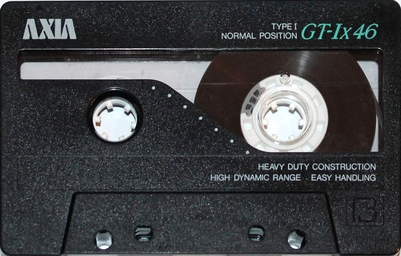 Compact Cassette: FUJI AXIA - GT-Ix 46