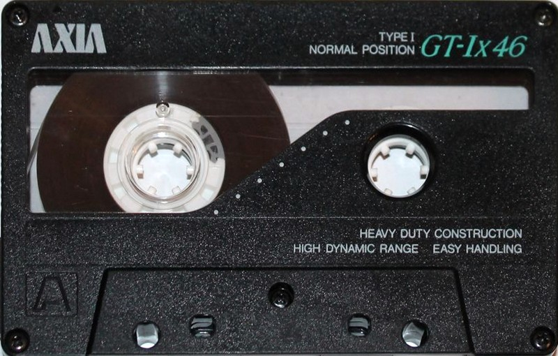 Compact Cassette: FUJI AXIA - GT-Ix 46