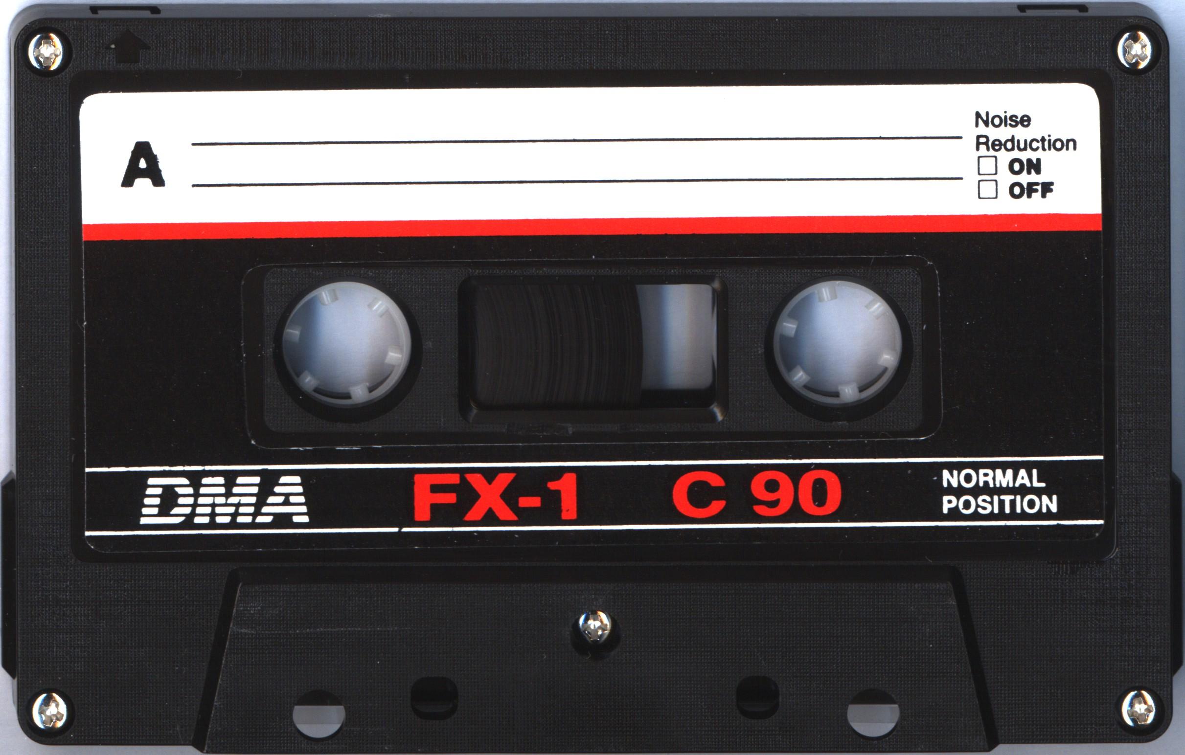 Compact Cassette DMA 90 "FX-1" Type I Normal Spain