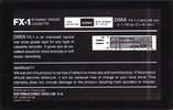 Compact Cassette DMA 90 "FX-1" Type I Normal Spain