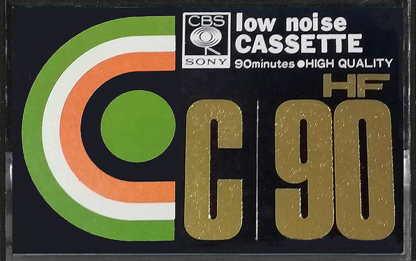 Compact Cassette CBS / Sony HF 90 Type I Normal 1972 Japan