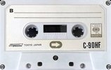 Compact Cassette CBS / Sony HF 90 Type I Normal 1972 Japan