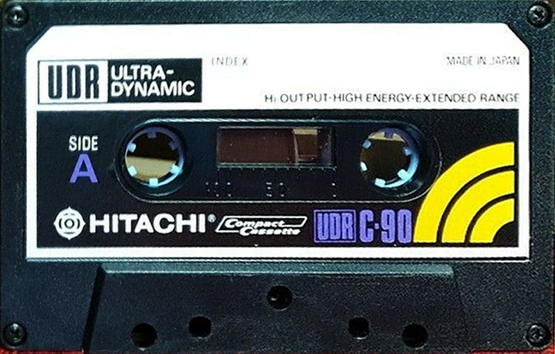 Compact Cassette Hitachi UDR 90 Type I Normal 1974 Europe