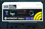 Compact Cassette Hitachi UDR 90 Type I Normal 1974 Europe