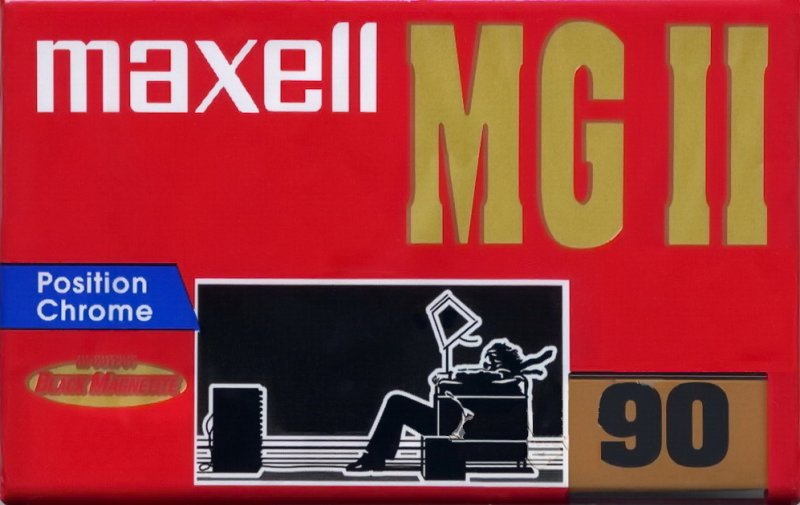 Compact Cassette Maxell MG 90 Type II Chrome 1996 Europe
