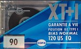 Compact Cassette Cora XT 90 "XT+I" Type I Normal Belgium