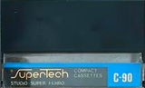 Compact Cassette SuperTech 90 Type I Normal Unknown Country
