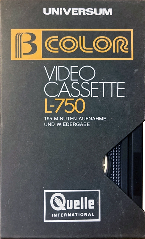 Betamax Universum 195 Type I Normal 1992 Germany