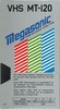 VHS, Video Home System Megasonic 120 "VHS MT-120" Type I Normal 1985 Europe