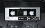 Compact Cassette Lo-D ME 90 Type IV Metal 1978 Japan