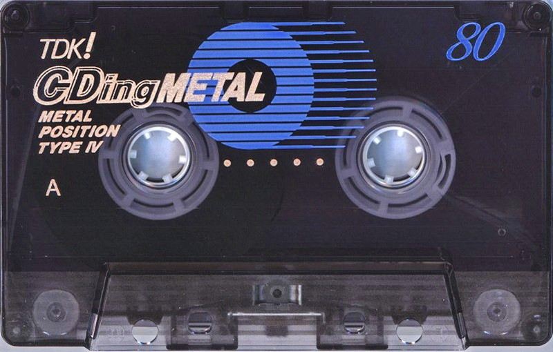 Compact Cassette: TDK  - CDing Metal 80