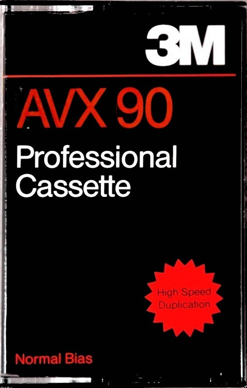 Compact Cassette: 3M  - AVX 90