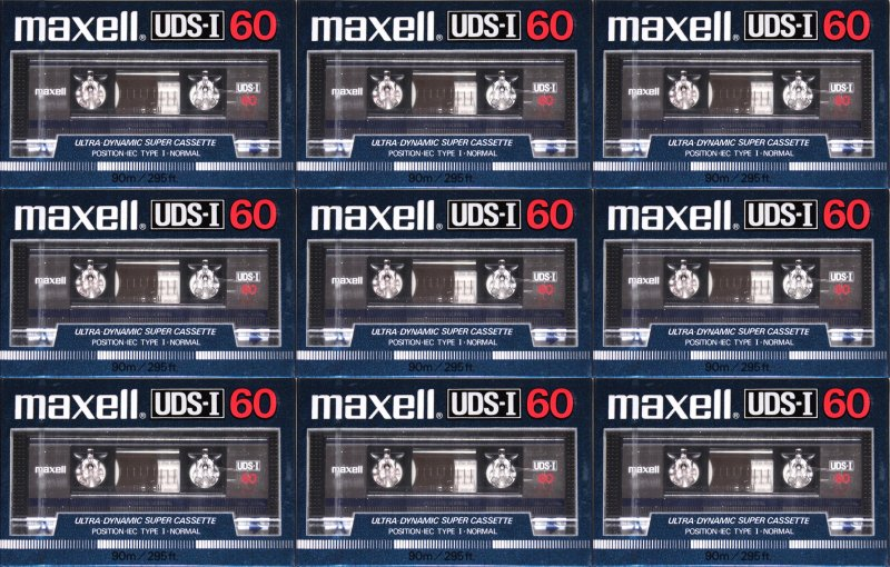 Compact Cassette: Maxell / Hitachi Maxell - UDS-I 60