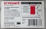 Compact Cassette Scotch Scream`R 60 Type I Normal 1990 North America