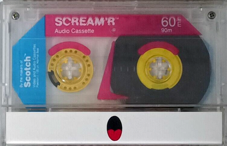 Compact Cassette Scotch Scream`R 60 Type I Normal 1990 North America