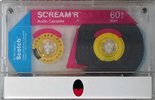 Compact Cassette Scotch Scream`R 60 Type I Normal 1990 North America