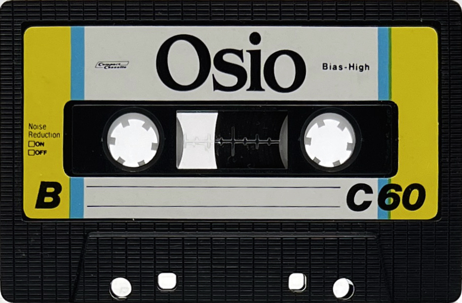 Compact Cassette Osio 60 Type II Chrome Unknown Country
